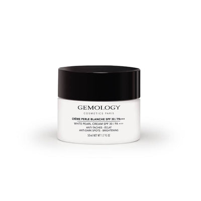 Crème Perle Blanche SPF 30 — Anti-taches, Éclat Gemology