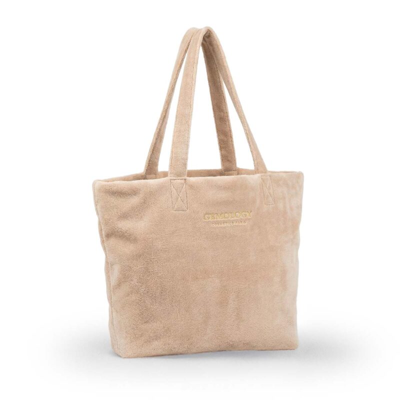 Grand sac de plage beige
